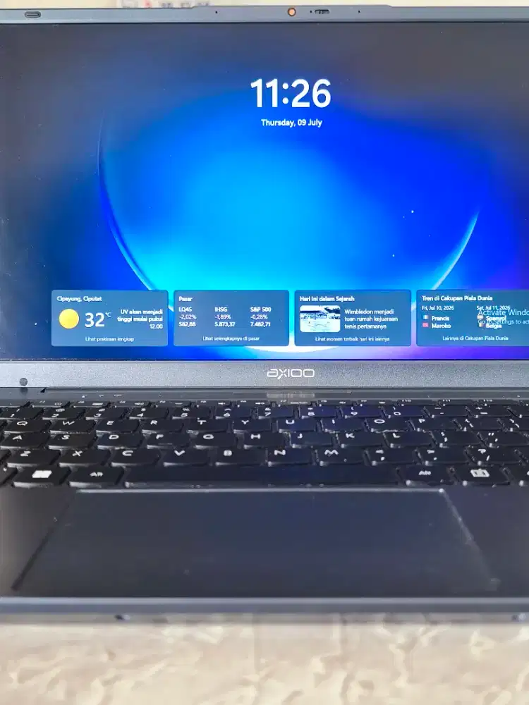 Laptop axioo hype 5 amd Ryzen 5 5560u