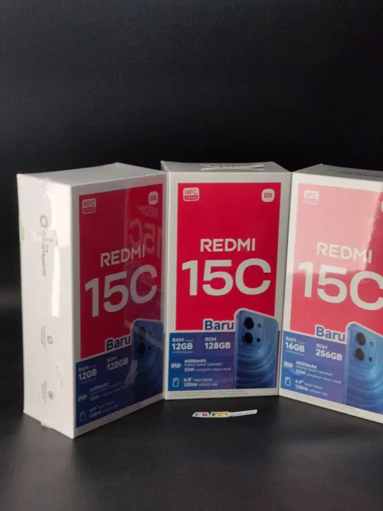 NEW XIAOMI REDMI 15C 128 GB /256 GB GRS RESMI + BONUS