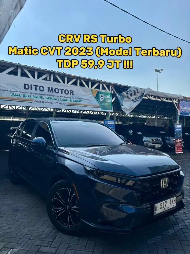 CRV RS Turbo Sensing Matic CVT 2023