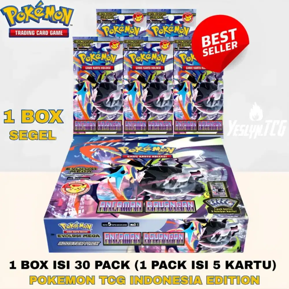 Booster Box Ancaman Bayangan Pokemon - TCG