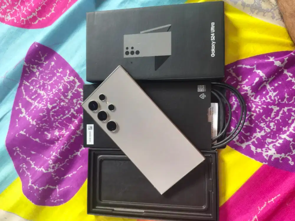 AMSUNG S24 ULTRA RAM 12/512GB RESMI SEIN
 FULL ORI