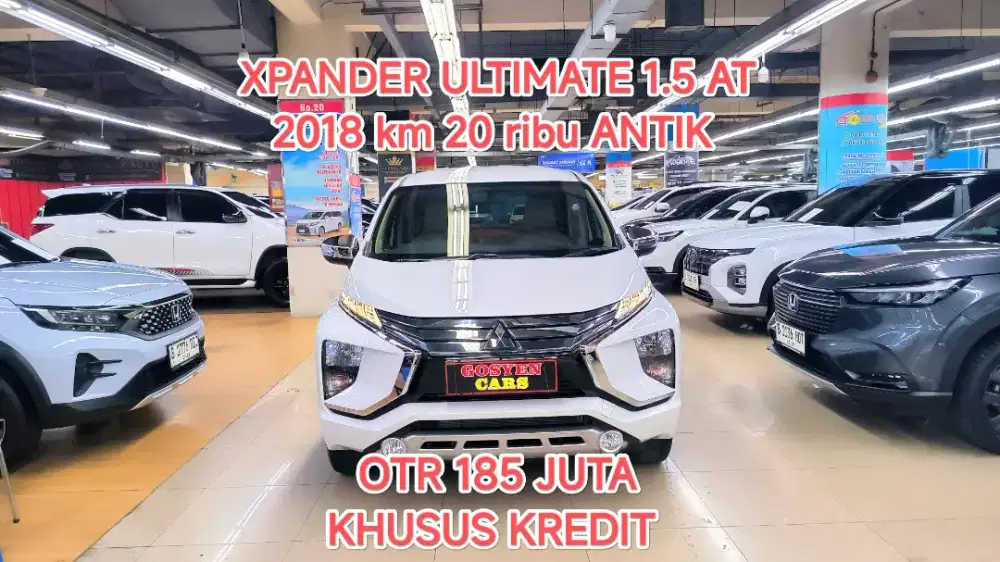 Km 20 ribu MITSUBISHI XPANDER ULTIMATE 1.5 AT 2018 KONDISI ISTIMEWA