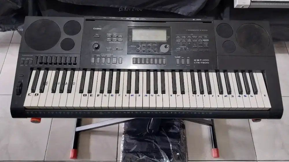 Casio ctx 7200 sd card bisa mic