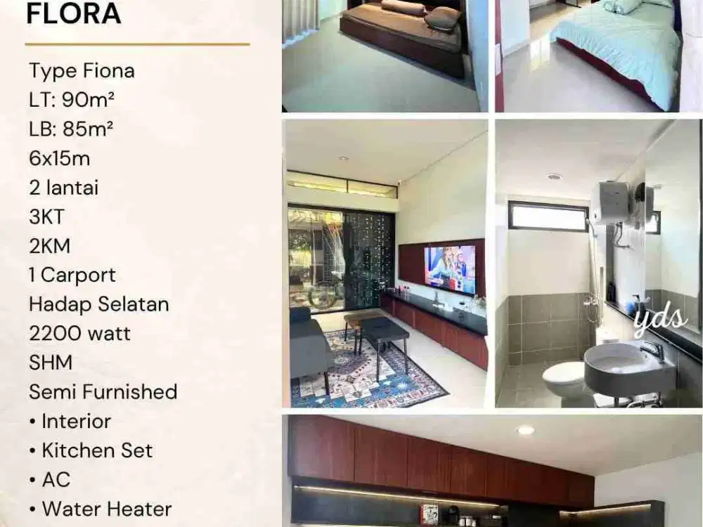 Jual Rumah Cluster Flora Summarecon Bandung