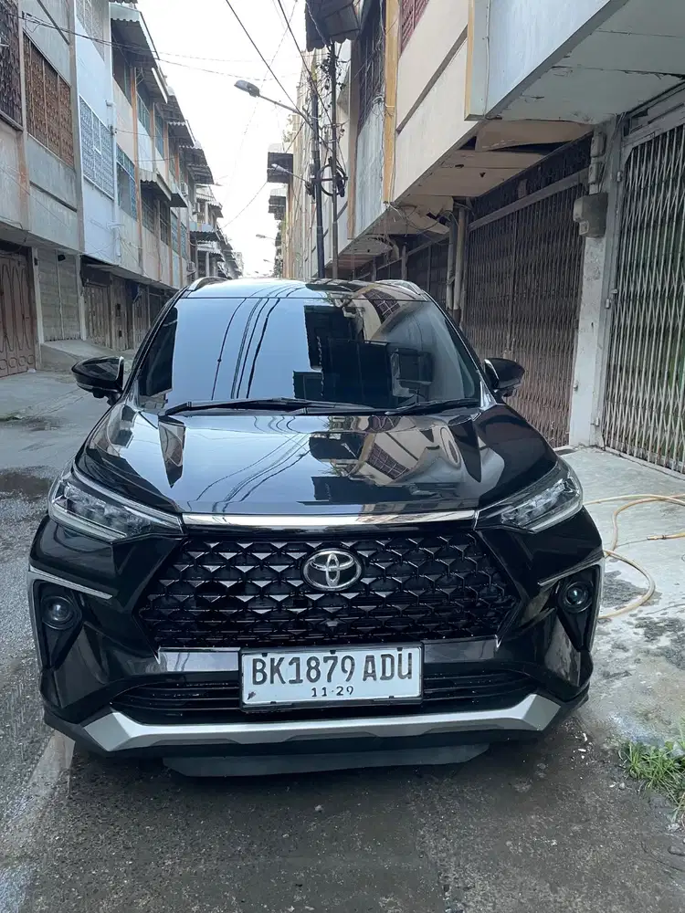 Toyota veloz type Q cvt 2022 hitam