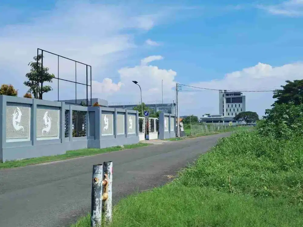 JUAL MURAH TANAH KOMERSIAL SUPER STRATEGIS PINGGIR JALAN RAYA DI KAWASAN MERR SURABAYA