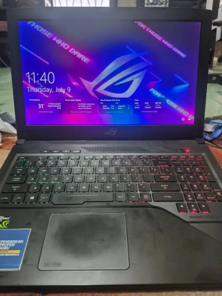 LAPTOP ASUS ROG STRIX 15 GL503GE