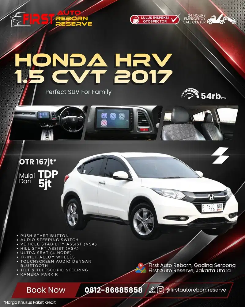 (Tdp 5jtan) HRV 1.5 E 2017 CVT