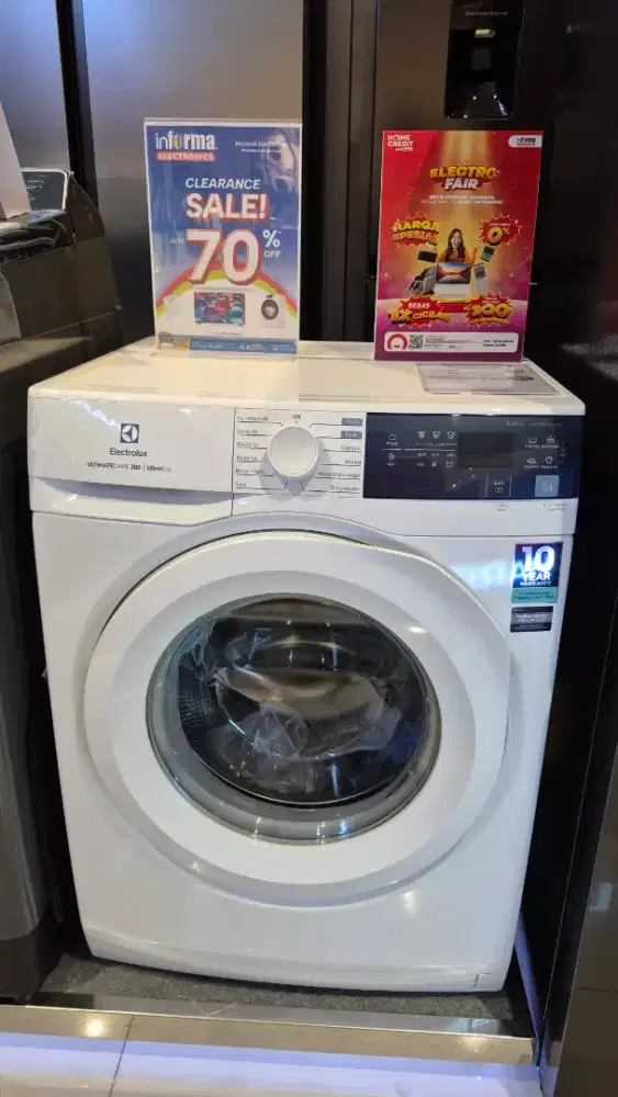 Promo mesin cuci electrolux 8kg