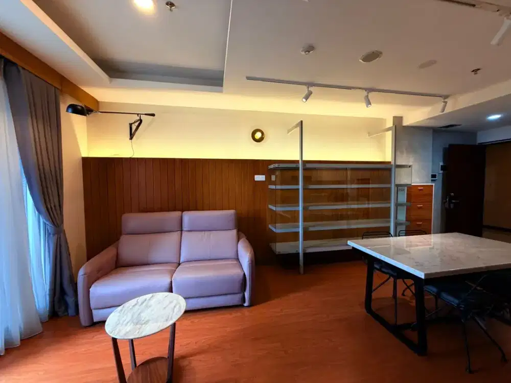 Y. DIJUAL APARTEMEN 2BR FURNISH HEGAMANAH RESIDENCE BANDUNG TIPE ONYX