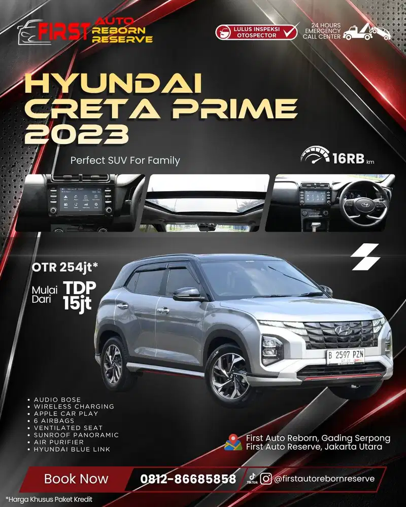 (TDP15jtan) Hyundai Creta Prime 2023