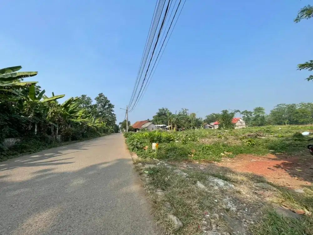 Tanah Cisauk Murah Strategis Dekat Stasiun Jatake - SHM 100Jtan