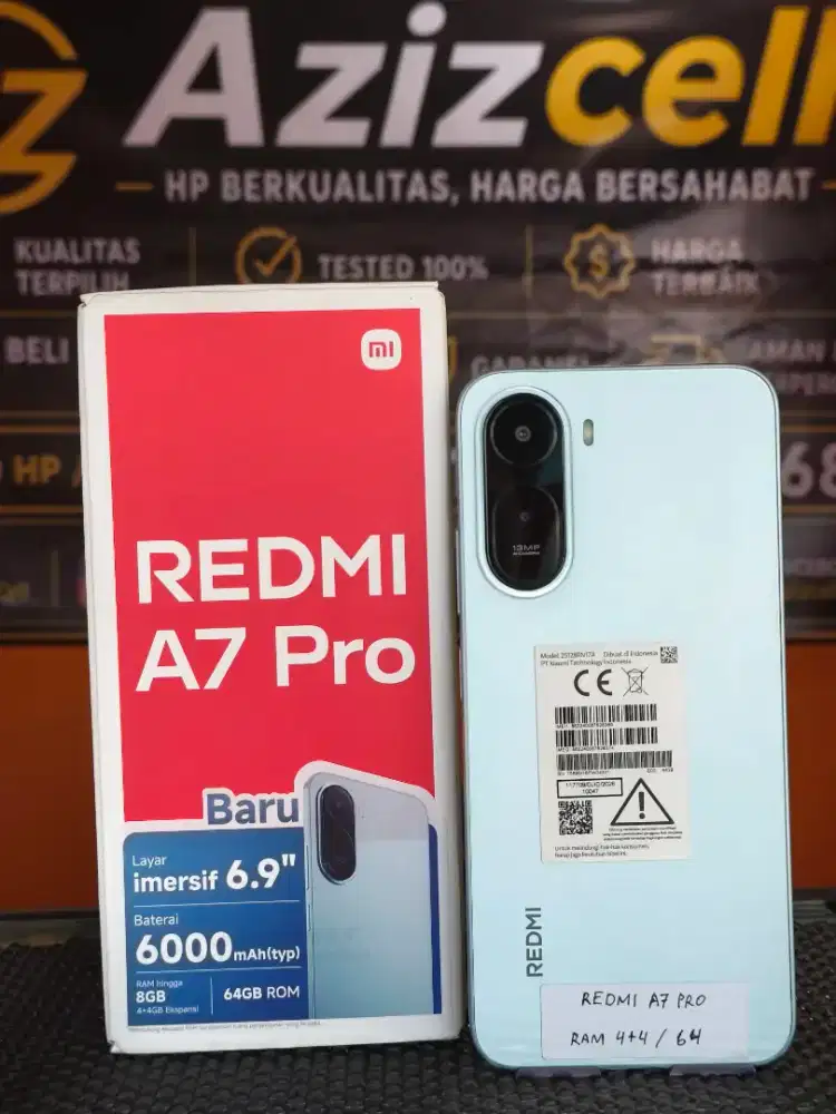 REDMI A7 PRO RAM 4+4/64