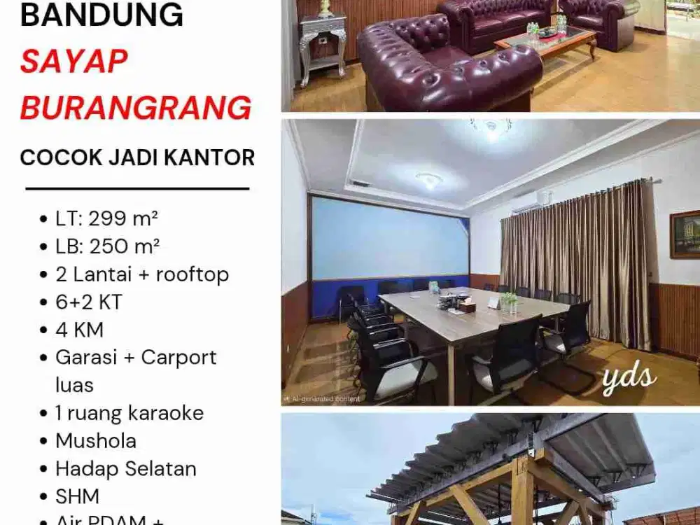 JUAL RUMAH VINTAGE BURANGRANG KOTA BANDUNG