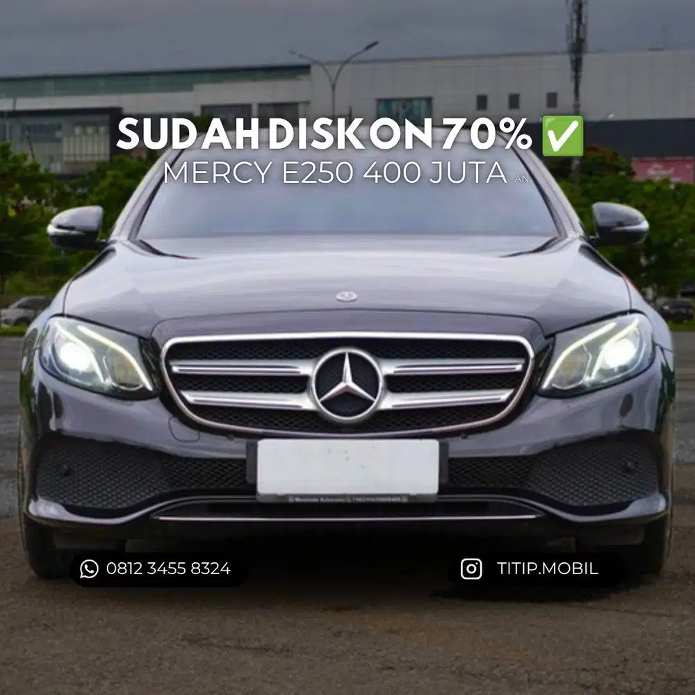 [CASH] Mercedes-Benz E250 2018