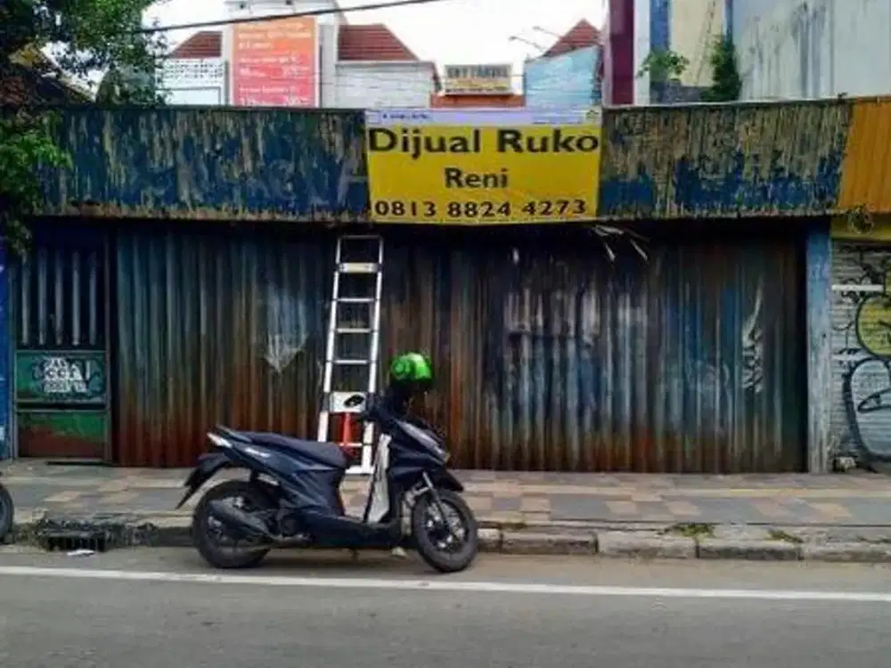 Dijual Ruko hitung tanah harga dibawah pasaran di jl Margonda Raya Depok