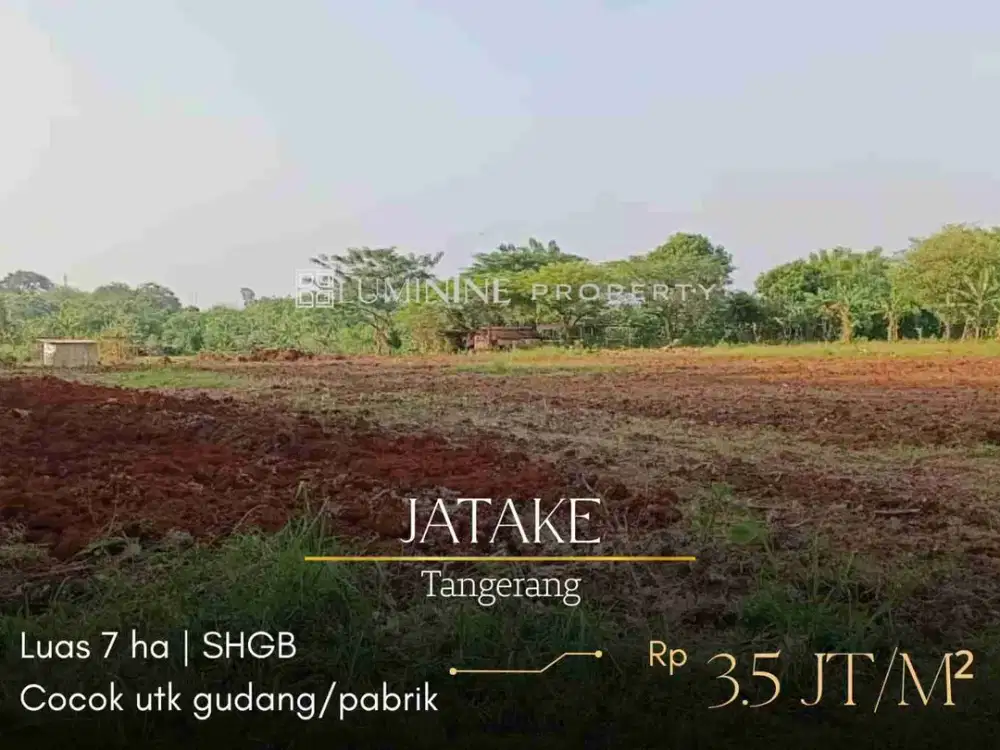 DIJUAL TANAH KAVLING JATAKE, JATIUWUNG - TANGERANG (TN)