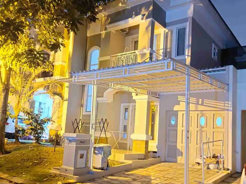 Dijual Rumah Siap Huni Cluster Garnet Pondok Hijau Golf Gading Serpong