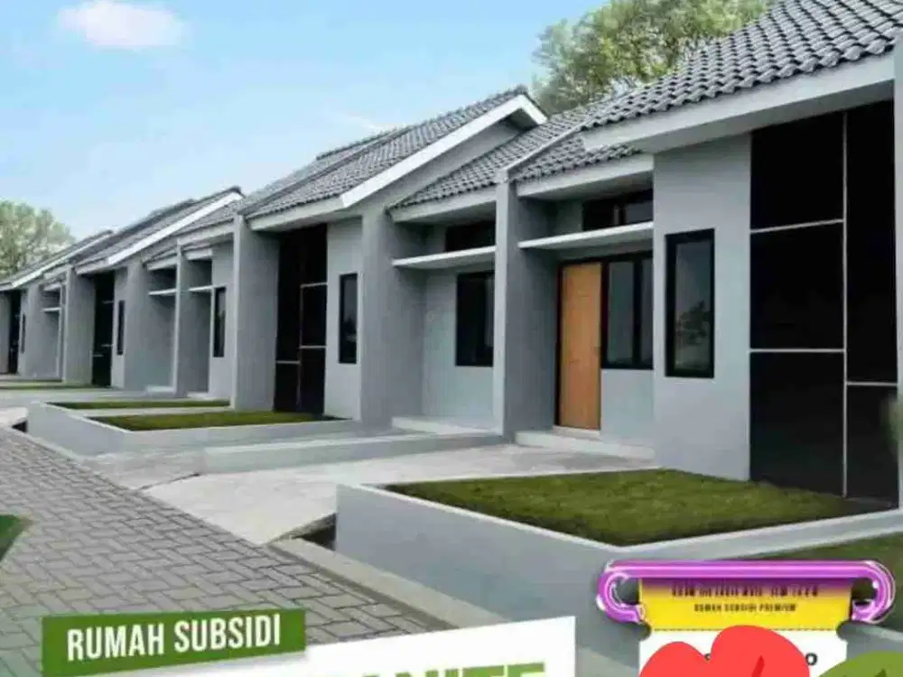 JUAL RUMAH BARU 166 Juta di Teras - Boyolali (Harga Subsidi Kualitas Perumahan Komersial)