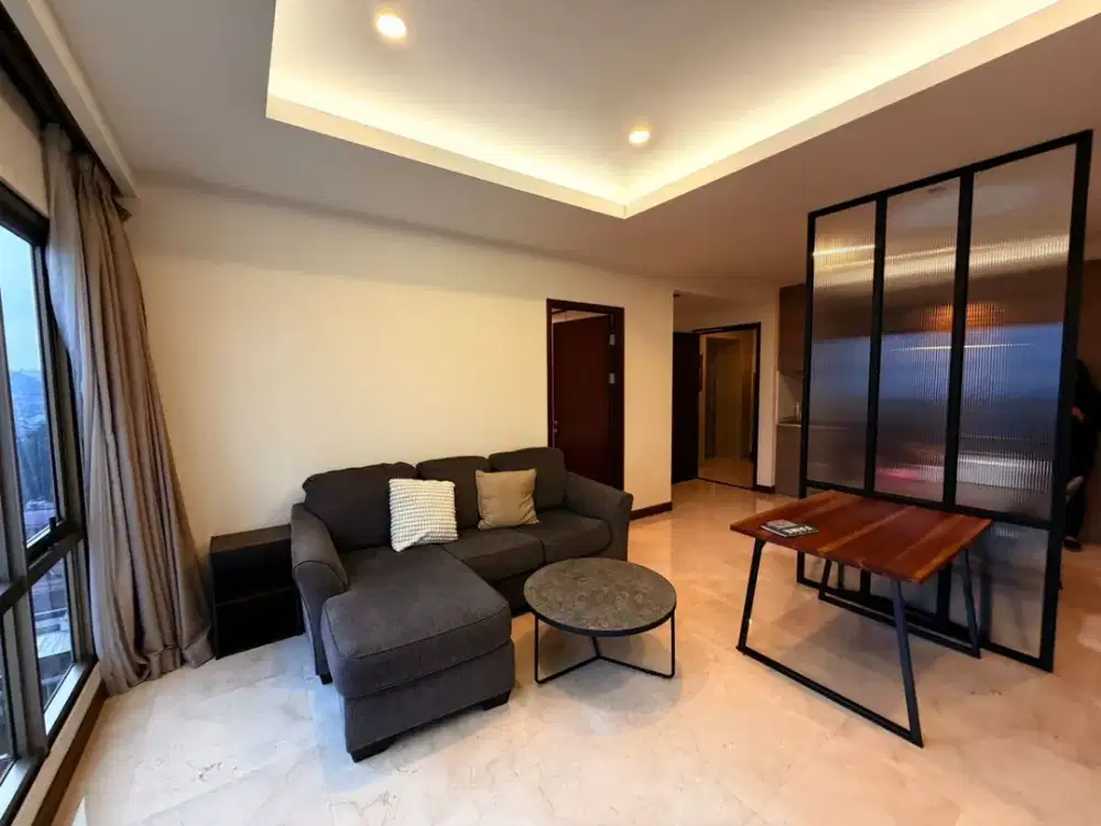 Y. DISEWAKAN APARTEMEN 3BR FURNISH HEGARMANAH RESIDENCE BANDUNG TIPE RUBY