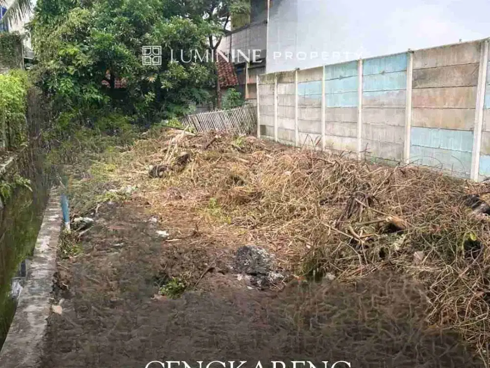 DIJUAL TANAH KAVLING SIAP BANGUN DI DALAM KOMPLEK CENGKARENG, DEKAT BANDARA SOETA - TANGERANG (AL)