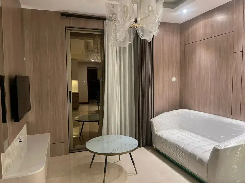 Y. DIJUAL APARTEMEN 2BR FURNISH HEGARMANAH RESIDENCE BANDUNG TIPE ONYX
