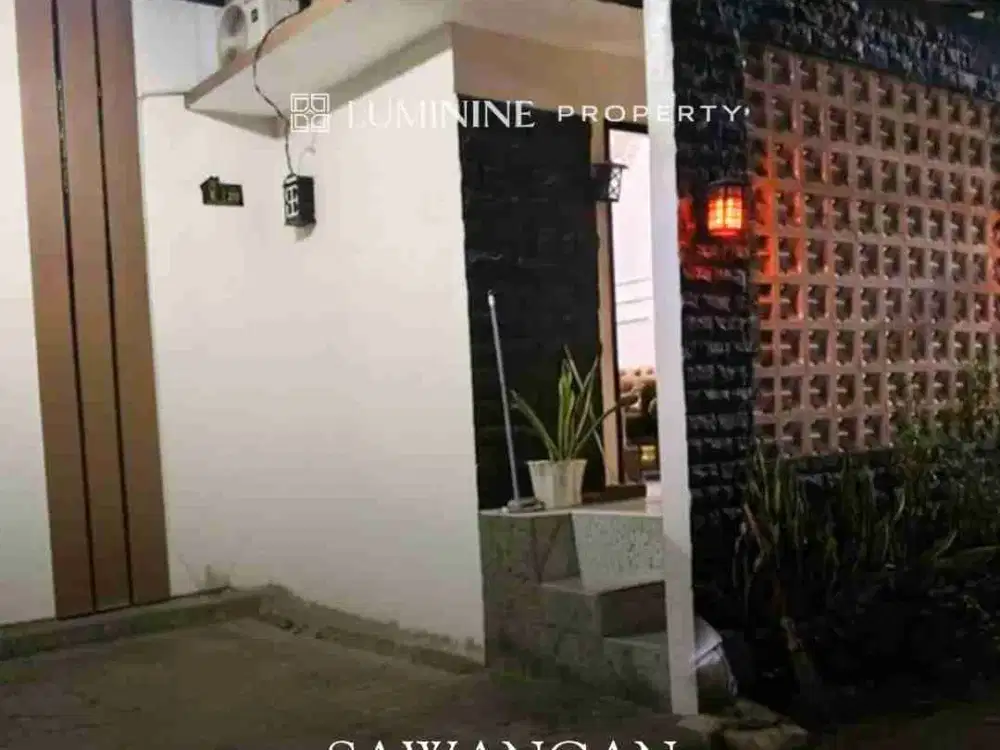 DIJUAL RUMAH SIAP HUNI,SEMI FURNISHED DI SAWANGAN,DEPOK (CC)