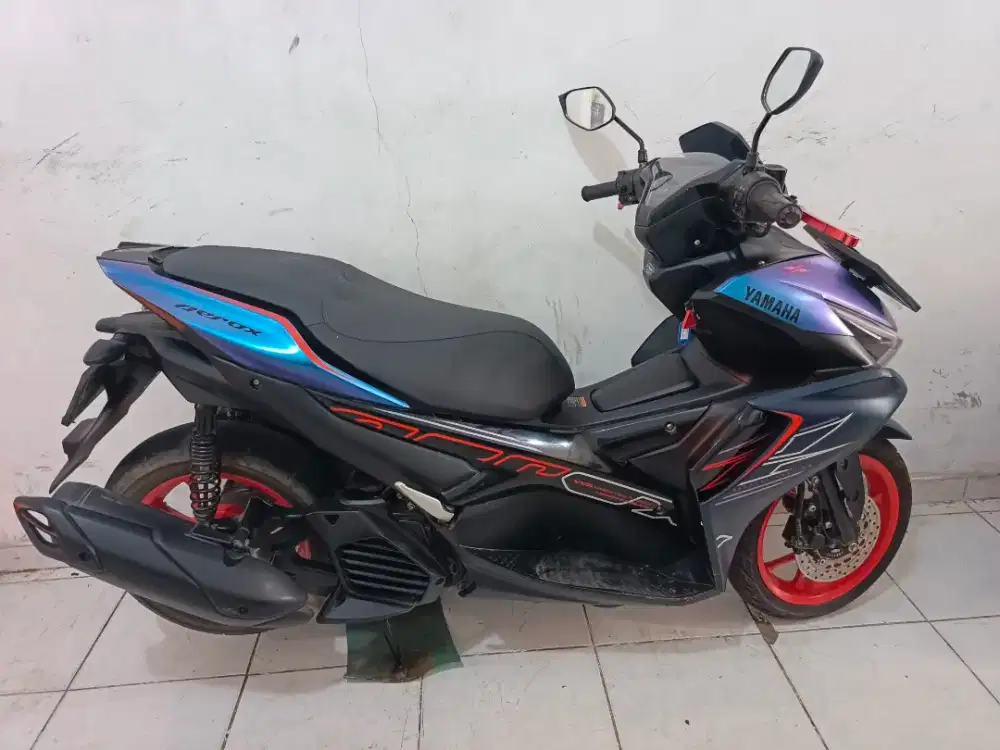 Jual beli aerox th2023 samping kompelik Andika hairi motor bjm