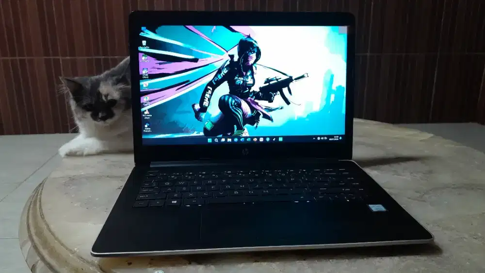Laptop Hp14s core i3 Ram 8GB DDR4 ssd m2 128GB Backlight GEN 7