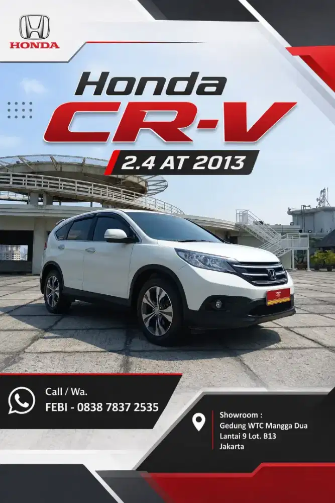 Honda CR-V 2.4 AT Matic 2013 Terawat