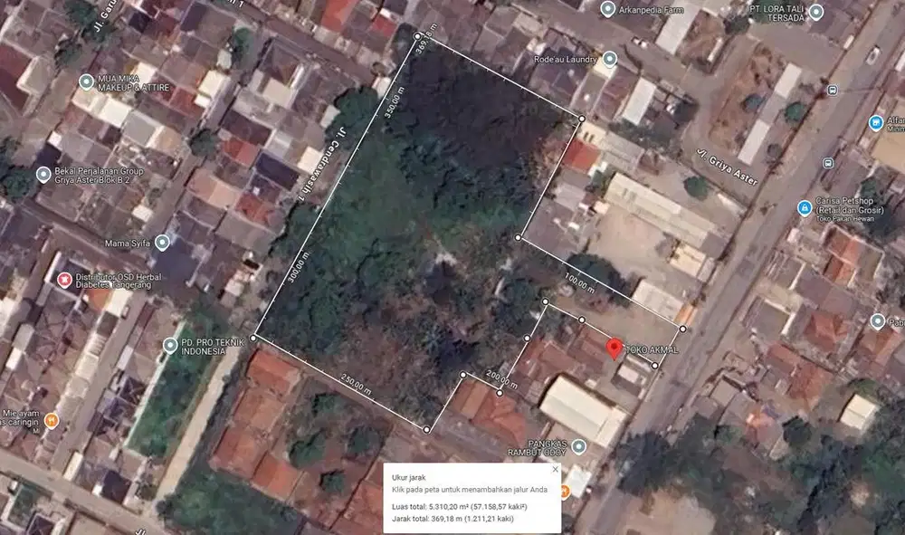 Tanah Industri Legok 5000m2 Cocok untuk Gudang Pabrik Workshop SHM