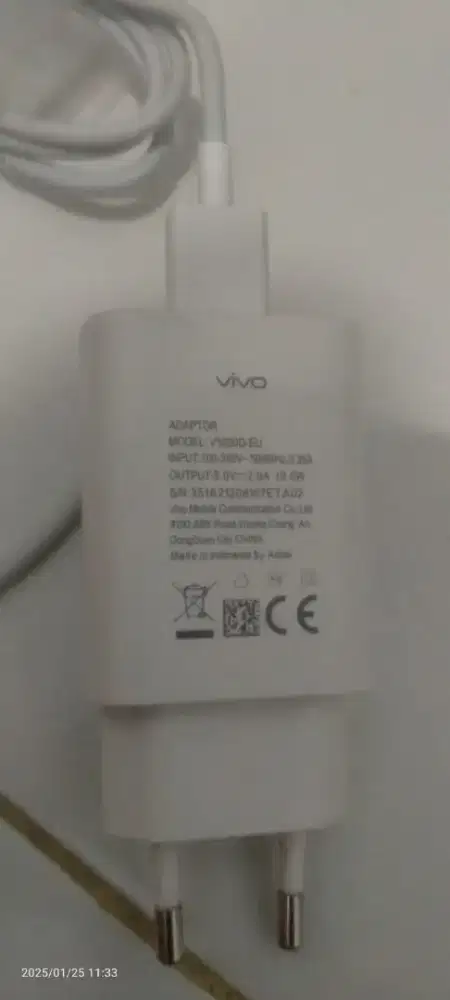 Carger bekas vivo y12,mico usb.