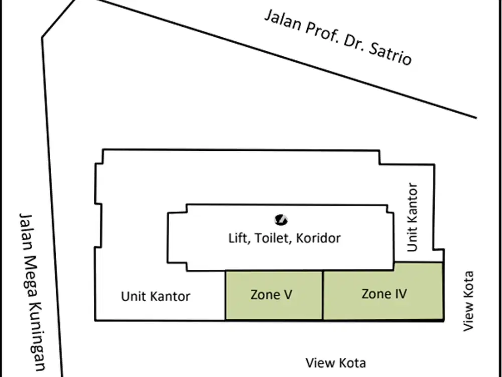 DIJUAL OFFICE SPACE DBS BANK TOWER DIDAERAH JAKARTA SELATAN