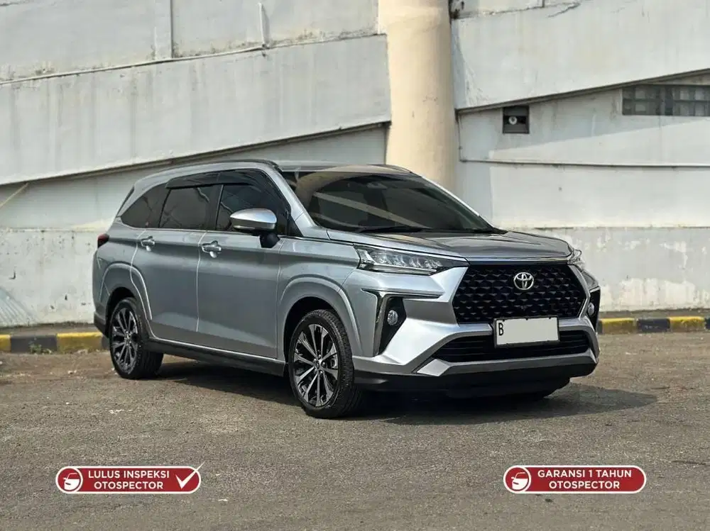 KM 16rb Toyota Veloz Q TSS 1.5 AT 2023 Silver Service Record Garansi