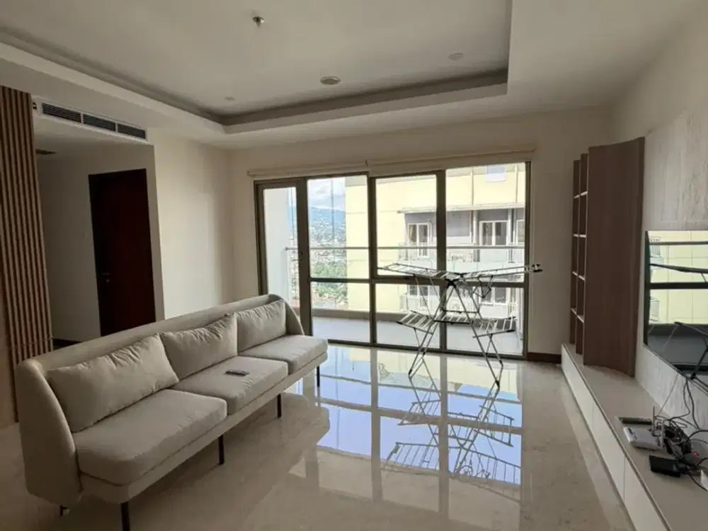 Y. DISEWAKAN APARTEMEN 3BR FURNISH HEGARMANAH RESIDENCE BANDUNG TOWER B JADE