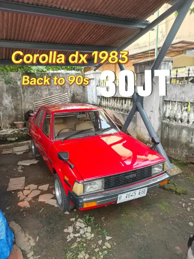 Corolla DX 1983(back to 90s)