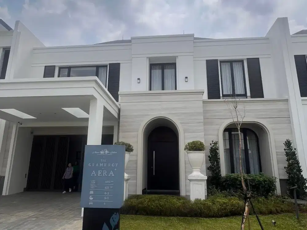 Dijual Rumah di Cluster GRAMERCY Alam Sutera Type AERA