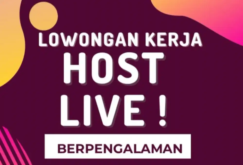Lowongan Host Live