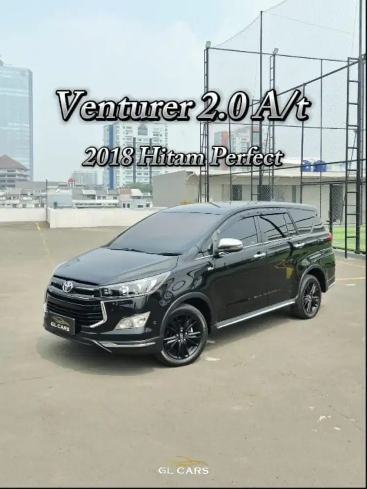 Venturer 2.0 A/t Cash 2018 Toyota Hitam Seperti Baru Kijang Innova