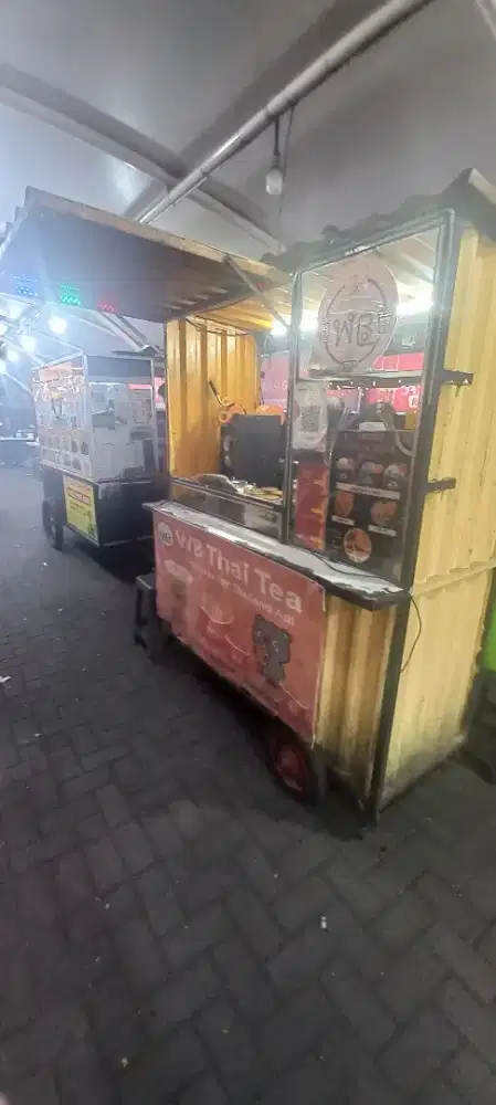 Di Jual Gerobak dan Perlengkapan Usaha Minuman