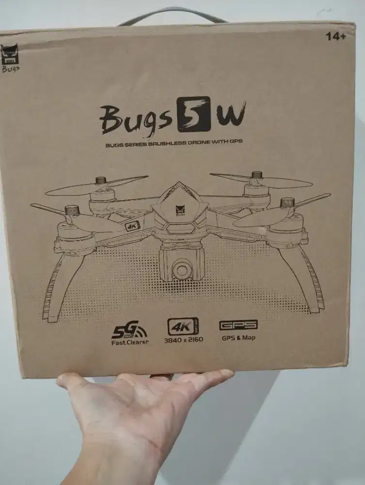 Drone Bugs 5W. Bugs Series Brushless drone.