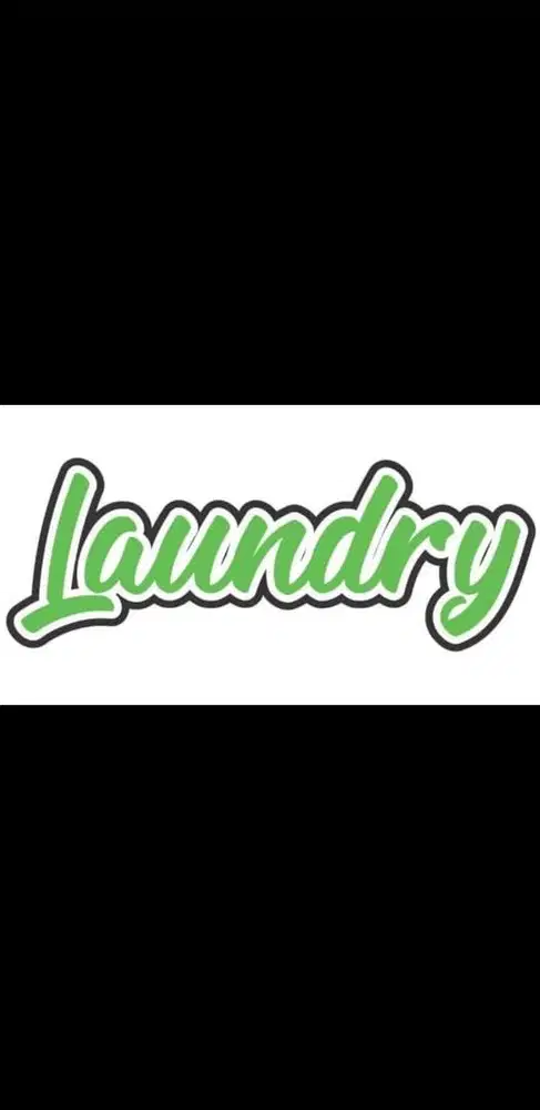Pegawai setrika uap di Laundry