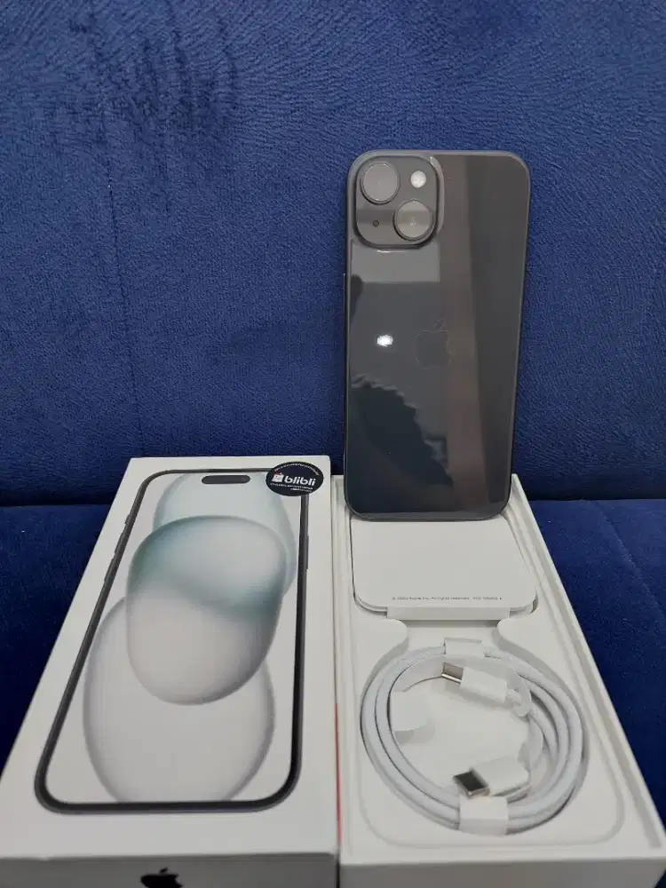iPhone 15 basic 128 GB iBox Open box garansi panjang