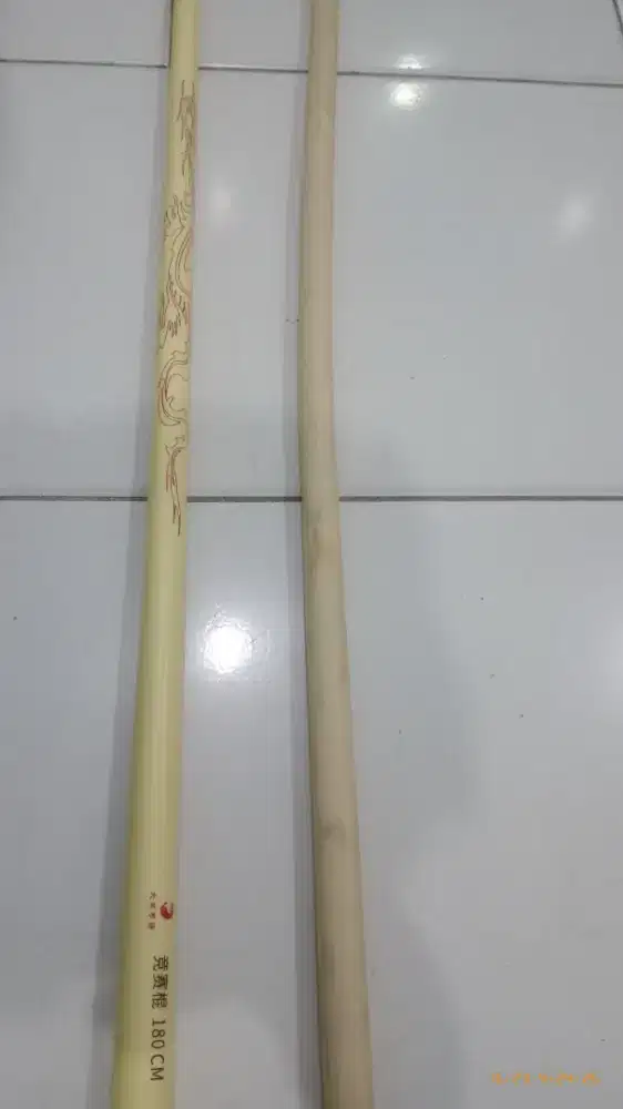 Tongkat / toya / gun untuk wushu