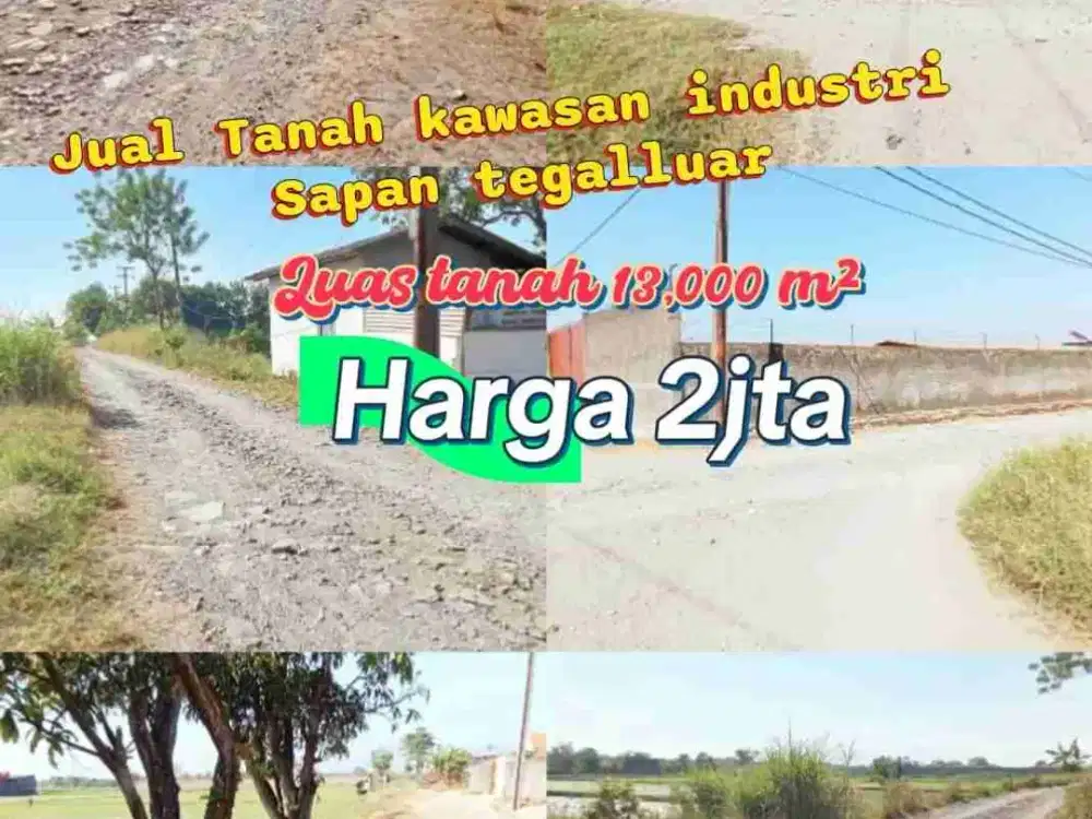 jual tanah di kawasan industri Sapan tegalluar Bandung
