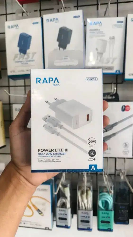 TRAVEL CHARGER 20W MICRO RAPA CH4155