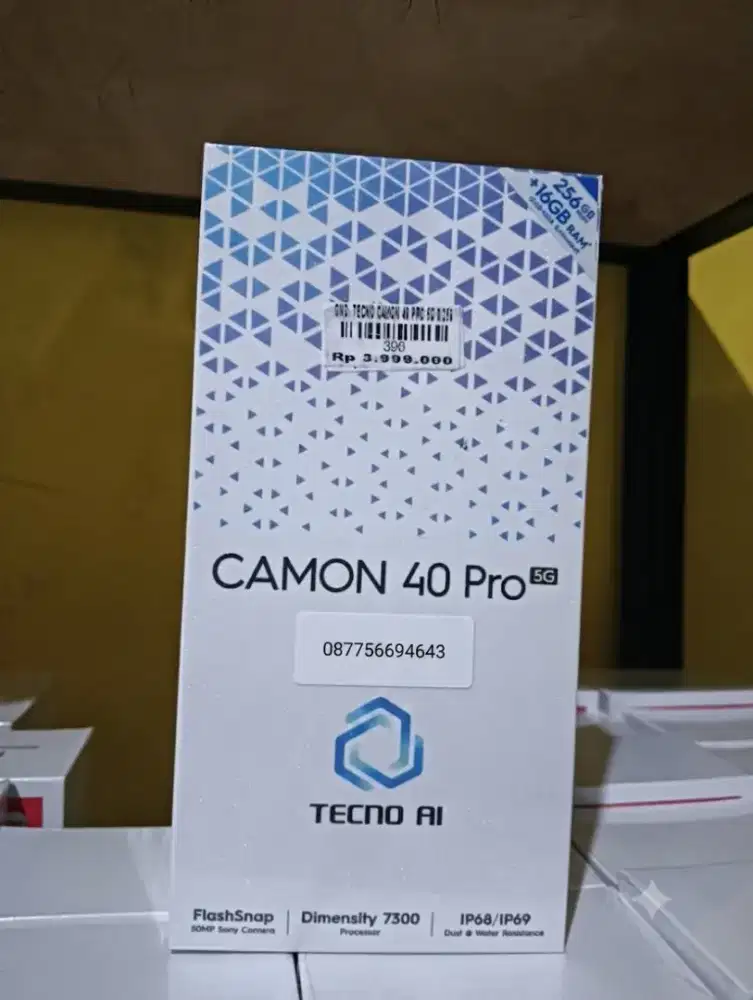 TECNO CAMON 40 PRO 5G 8/256 | ATLANTIS DAHSYAT