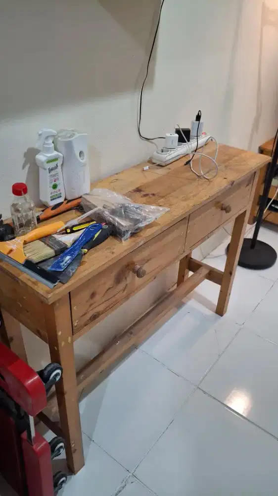 Jual Meja Kayu Second