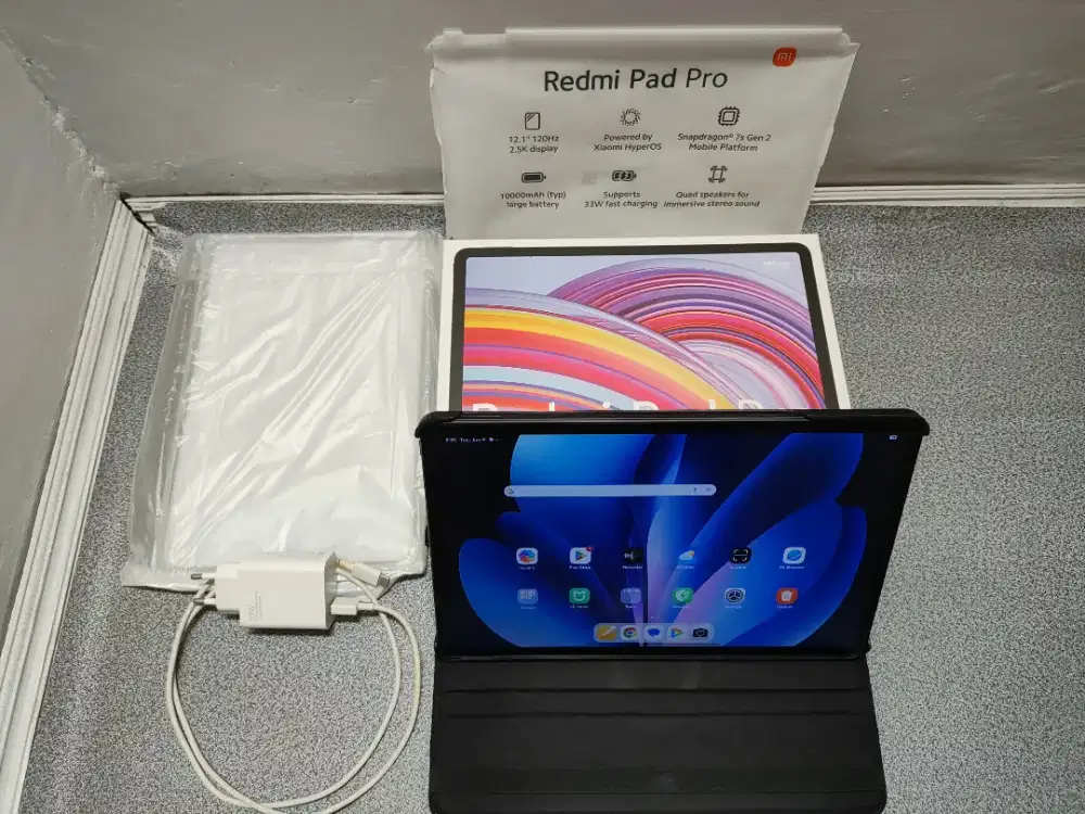 Redmi Pad Pro 8GB/256GB Warna Graphite Gray Pemakaian Pribadi