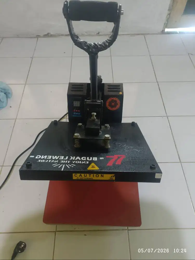dijual mesin press kaos